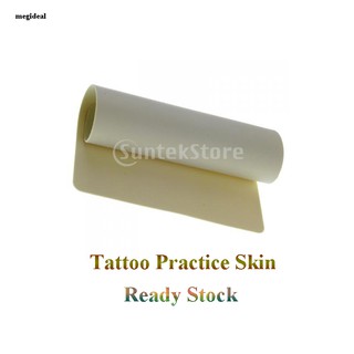 1 Sheet Tattoo Practice Blank Skin for Machine 8 x 6 Inch