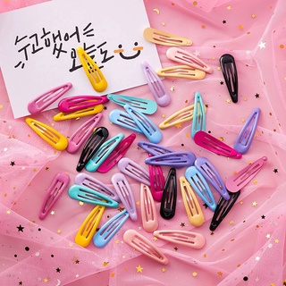 【spot goods】✙INS Fashion Candy Water Drop Hair Clips For Ladies / Metal BB Hairpin For Baby,Children