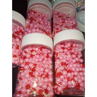 Dragees Candy Sprinkles 100g "Pink Heart"