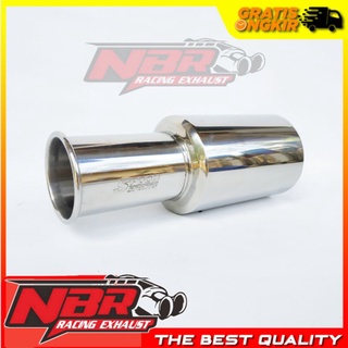 【Ready Stock】◈✑∈Stainless Steel Inlet Size 2Inch Resonator or Spoon Muffler for Universal Car Access