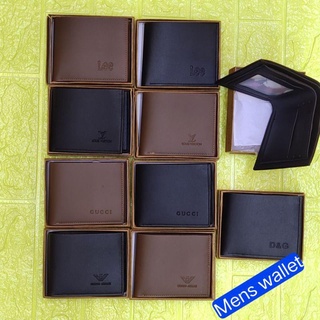 Bifold & Trifold Wallets✵Kimee #007 synthetic leather mens wallet (1)
