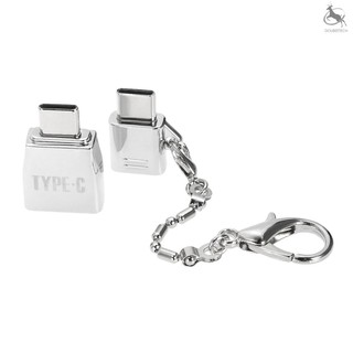 D&B Type-C Adapter Kit Converter Micro USB to Type C Adapter & USB to Type-C with OTG Function Metal