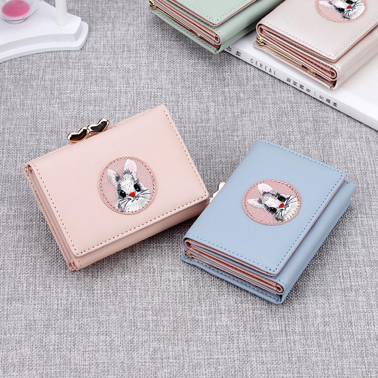 JIUFENG mini wallet for women cute wallet small wallet for women preloved wallet Rabbit look wallet