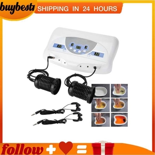 Buybest1 Detox Machine Cell Ion Ionic Foot Bath SPA Cleanse Fir Belt Spa