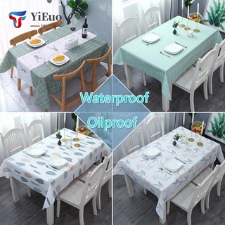 Table Cloth PVC Waterproof Oilproof Nordic Tablecloth Rectangle High Quality Tablecloth for Kitchen, Restaurant, Dining Table