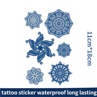 【MINE】 Temporary Magic Tattoo Sticker Waterproof long lasting Ready Stock Fashion