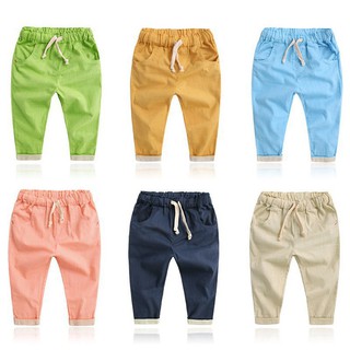 Baby Boys Baggy Casual Harem Pants Toddler Kids Sweat Pants Joggers Trousers (1)