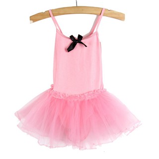 Kids Girls Gymnastics Ballet Tutu Skirt Leotard Dance Dress