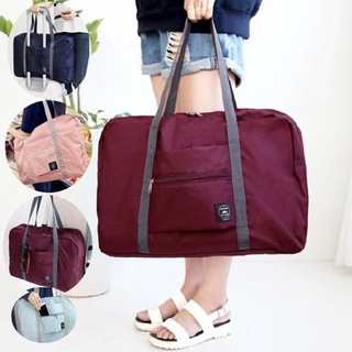 Wind Blows Folding Carry Bag Travel bag Foldable Nylon Zipper WaterProof Luggage Bag