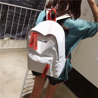 SHIWN Korean Backpack School Bag Student Bag Couple bag (3)