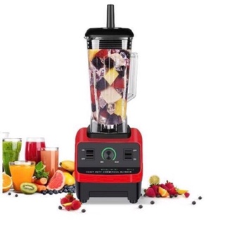 Heavy Duty Commercial Grinder Blender 1500W(Red) ΘmystyleΘ