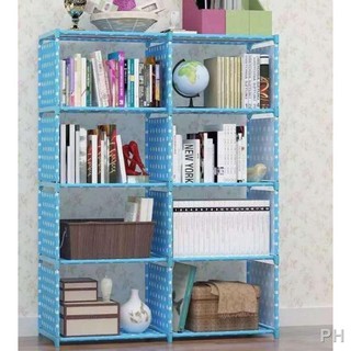 DIY 8cube double row multifunctional bookshelf lockers (1)