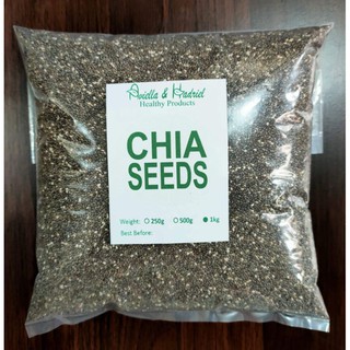 Organic Black Chia Seeds BULK (KILO)