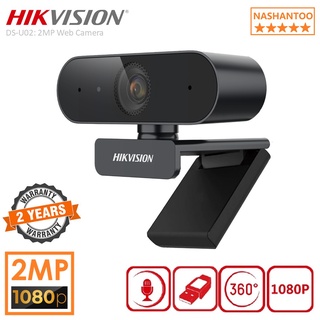 HIKVISION Full HD 1080p USB Webcam with High Quality Imaging, MIC, Auto Focus, Plug-and-play(DS-U02)