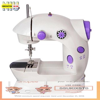 Mini Portable 2-Speed Sewing Machine (White)