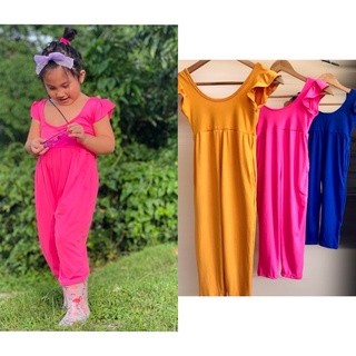clothes ootd for baby girl KIDS PLAIN JUMPSUIT | OOTD for little girls..