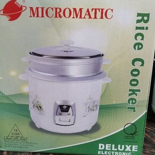 Micromatic 2.2 Liters 15 cups Rice cooker deluxe (mrc-9068)