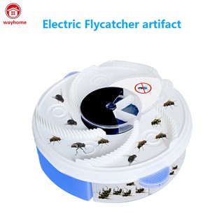 Electric Flycatcher Automatic Fly Trap Pest Control Catcher Plug Type Mosquito Insect Killer