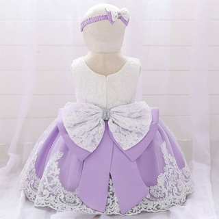 [NNJXD]Princess Baby Kids Girl Tutu Birthday Wedding Party Dress (1)