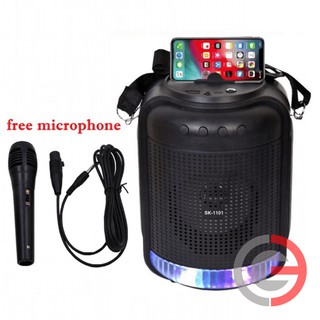 Original Tekunoro Super Bass Portable Bluetooth Speaker with Mic BT-1308 BT-1309 (4 inch) Wireless
