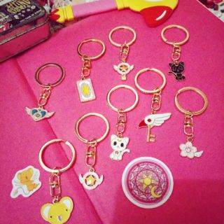 Cardcaptor Sakura Key chain Sailor moon cat kawaii Key chain