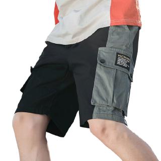 M-5xl spot real-time large size shorts 5-point shorts Multi Pocket Shorts men's tooling shorts summer 2020 new loose 5-point pants trend brand ins Hong Kong leisure 5-point pants trend (1)