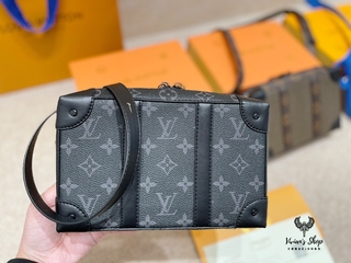Louis Vuitton Unique Small Satchel Camera Bag Handbag Women Shoulder Chain Bag Classic LV Print (5)