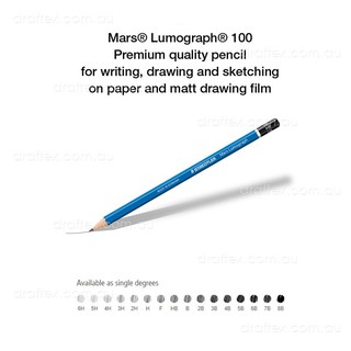 Staedtler Graphite Mars Lumograph Pencils (4)