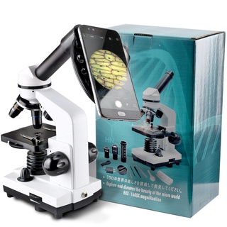 Aopwell Microscope 80X-1600X Magnification All-Metal Eyepiece