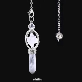 Charm Crystal Divination Healing Reiki Chain Pendulum