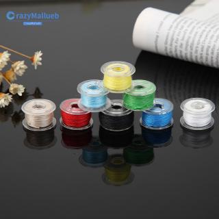 ❤COD-Stock❤Home Supply 20pcs Colorful Sewing Threads+20 Grids Clear Plastic Sewing Machine Bobbins