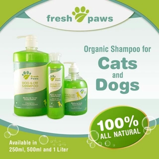Fresh Paws Organic Dog & Cat Shampoo Powder Scent with Madre de Cacao and Guava Extract