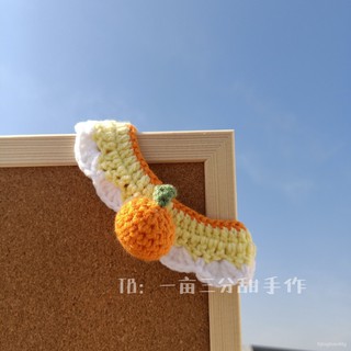 『Small Orange』Cat Collar Knitted Handmade Wool Autumn and Winter Orange Cute Scarf Pet Dog Collar pG