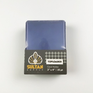 Sultan Supply Toploader 25pcs | 35pt | Fits up to 63.5 x 88 mm cards