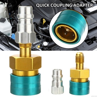 Ptptrate New Car R1234YF To R134A Quick Coupler Tool Accessory Adapters Air Conditioning