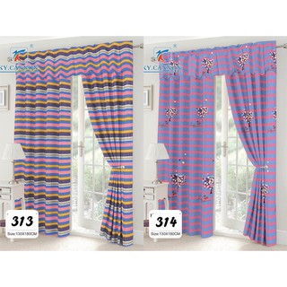 New 3D Fashion Curtain No ring ( Size : 140cm × 180cm ) 1pc (3)