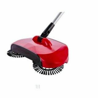 Brooms۞Wonder Sweeper Spin Broom and Dust Pan All in One