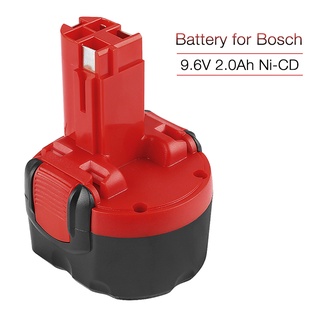 2000mAh Ni-CD 9.6V Cordless Drills Rechargeable Battery for Bosch Power Tools GSR9.6VE-2 PSR9.6VE-2 (1)