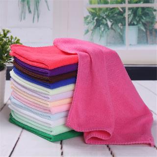 1 pc Random Color Microfiber Small Square Towel Hand Face Cloth Towel 25cmX 25cm (1)