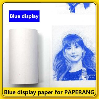 10rolls Blue display thermal paper for paperang