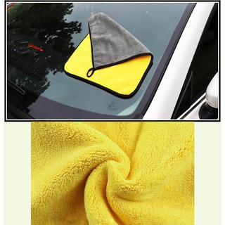 No1.go 1PCS Car wash cloth Microfiber Towel Auto Cleaning Drying Cloth Hemming Super Absorbent (7)