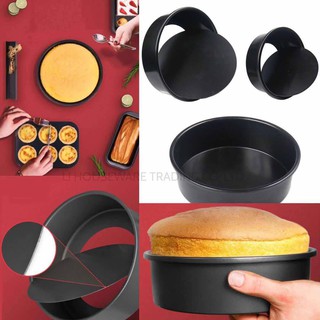 8 inches Golden Cake Mould/Round Cake Mould/Oven Baking Tools Lx000365/Lx000364 (7)