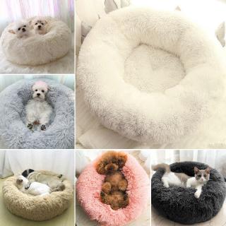 Long Plush Super Soft Dog Bed Dog Cat nest Washable Plush Pet Bed Deep Sleep Dog House Pet Kennel Comfortable Mat Sofa (2)