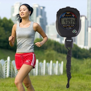 Professional Exercise Sports Stop Watch Waterproof Digital LCD Stopwatch Chronograph Timer Counter