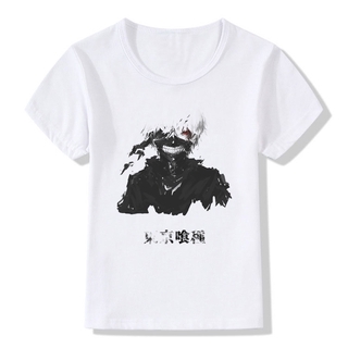 Children tokyo ghoul T-Shirts Kids Summer Top Girls Boys Short Sleeve Clothes Baby T shirt
