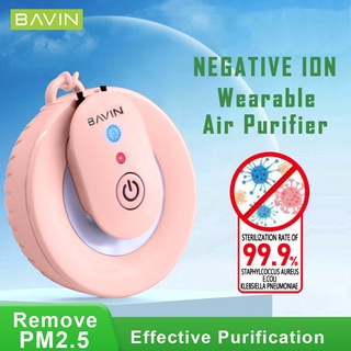 appliances☞❆✚BAVIN Portable Wearable Air Purifier 10 million negative ions Necklace hanging neck PC0