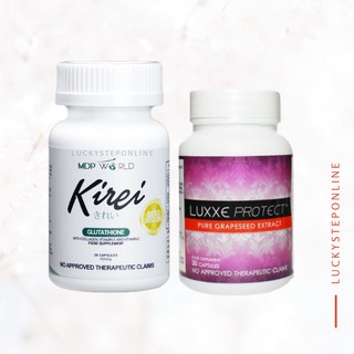 Kirei Glutathione and Luxxe Protect