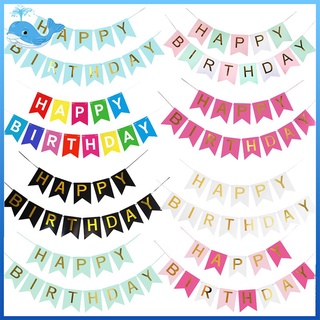 5meter Happy Birthday Banner letter Party Supplies Birthday Decorations banner party needs