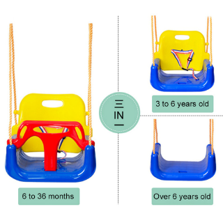 Three-in-one baby swing chair for household use (3)