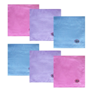 Armando Caruso Pastel Handkerchiefs Set of 6